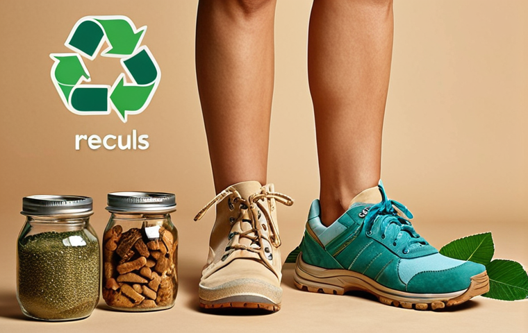 **
A vibrant collage illustrating conscious consumption: durable goods (like well-made shoes or a sturdy appliance), products with minimal sustainable packaging (glass jars, recycled cardboard), and a person supporting a brand known for environmental responsibility. Include elements of nature to highlight the impact on the planet. The overall feeling is positive and hopeful.
**