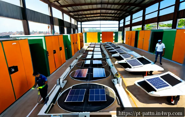 Home 17 자원순환 경제 모델의 미래 전망 - Photorealistic modern circular economy innovation hub in São Paulo, Brazil, diverse engineers and mu...